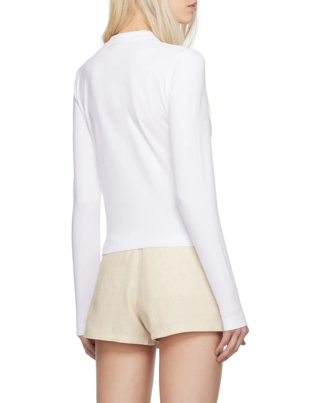 Logo Patch Long-Sleeved Top