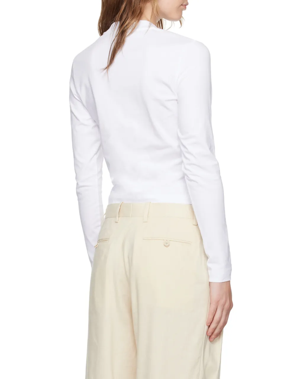 Logo Patch Long-Sleeved Top