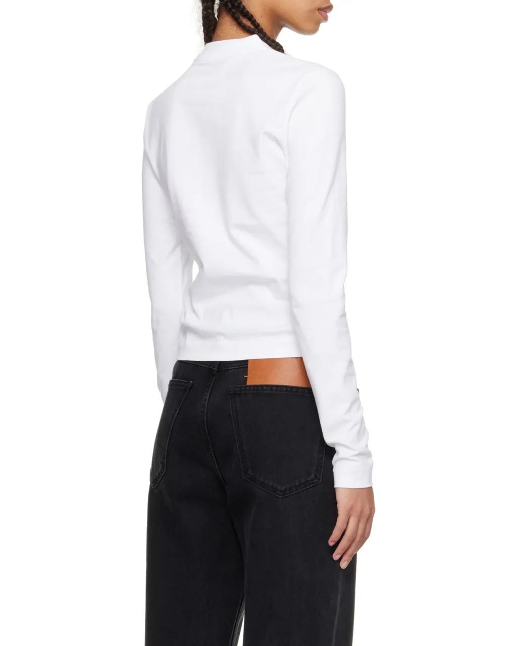 Logo Patch Long-Sleeved Top