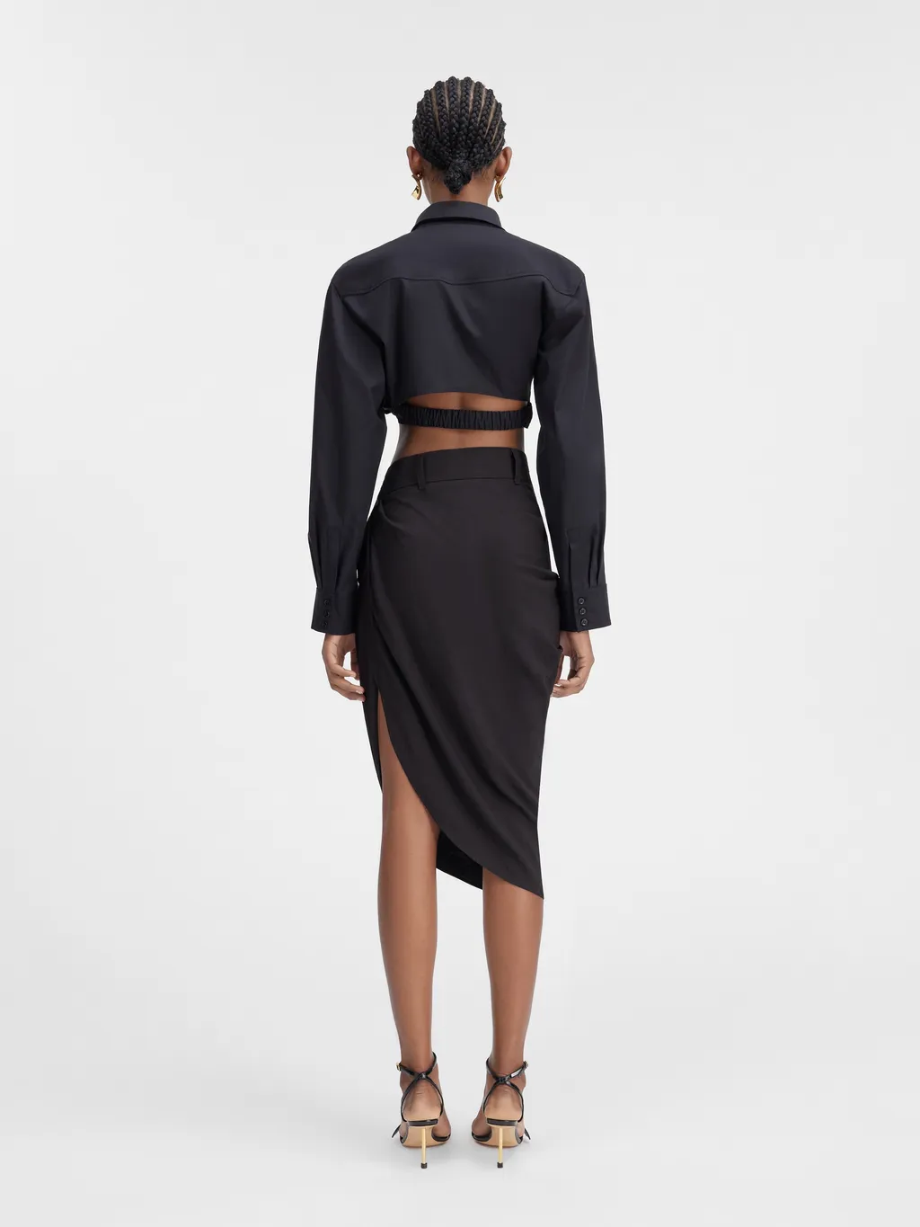 La Jupe Saudade Draped Skirt