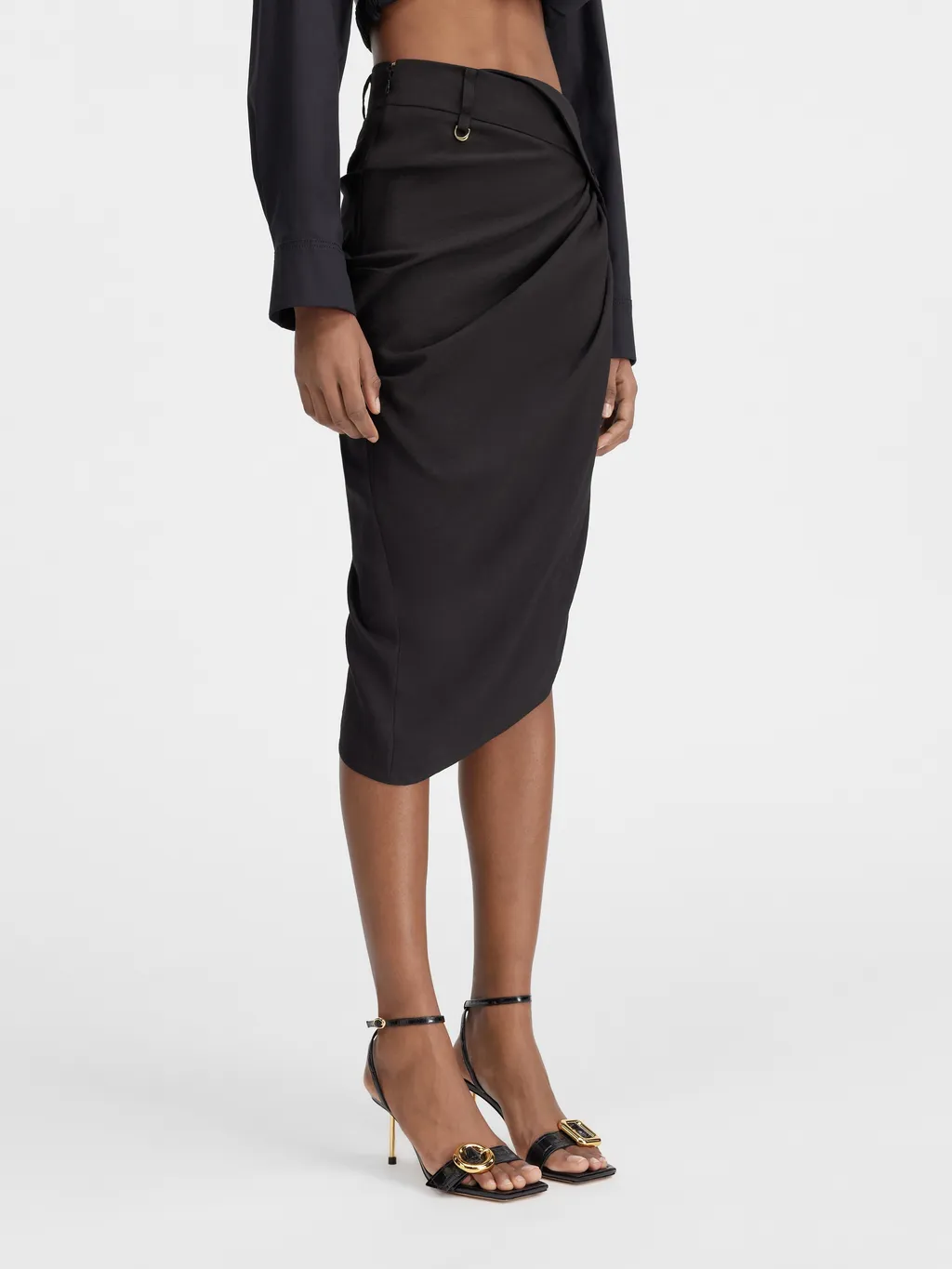 La Jupe Saudade Draped Skirt