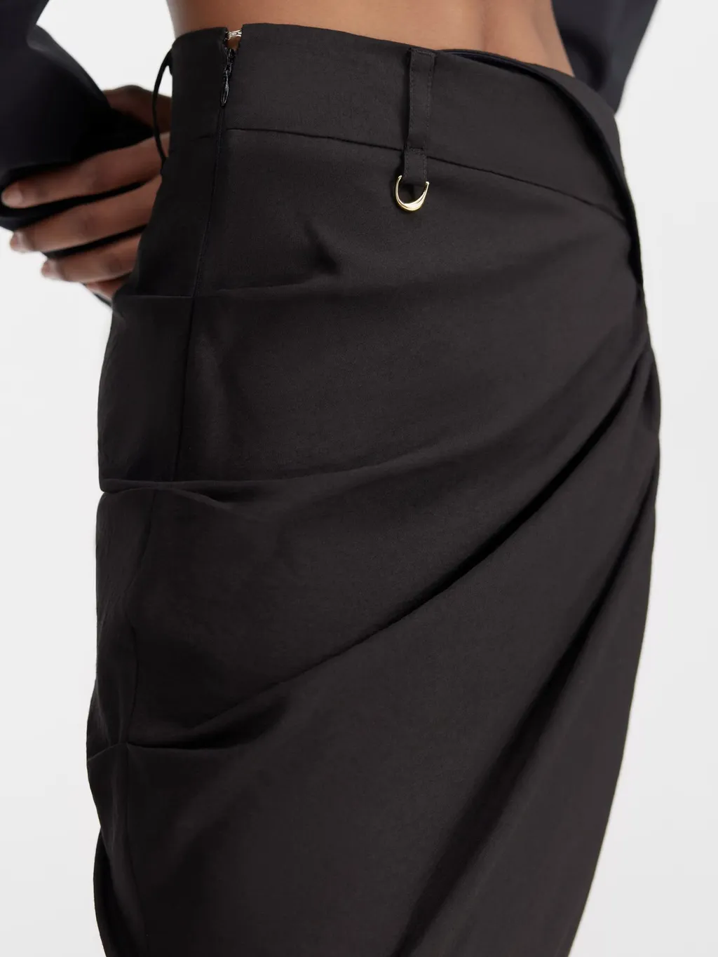 La Jupe Saudade Draped Skirt