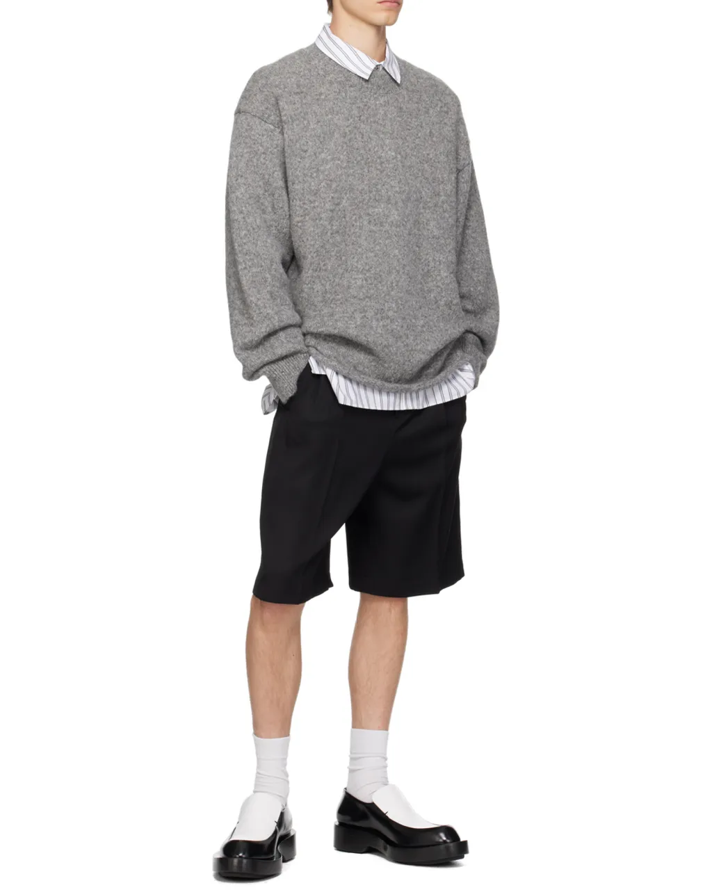 Logo Intarsia Knit Sweater