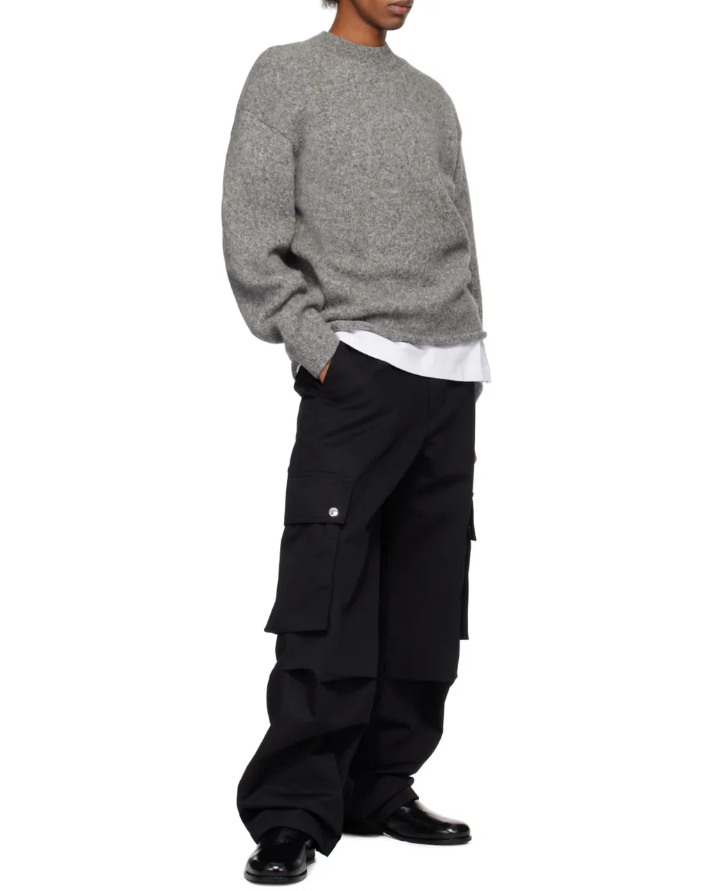 Logo Intarsia Knit Sweater