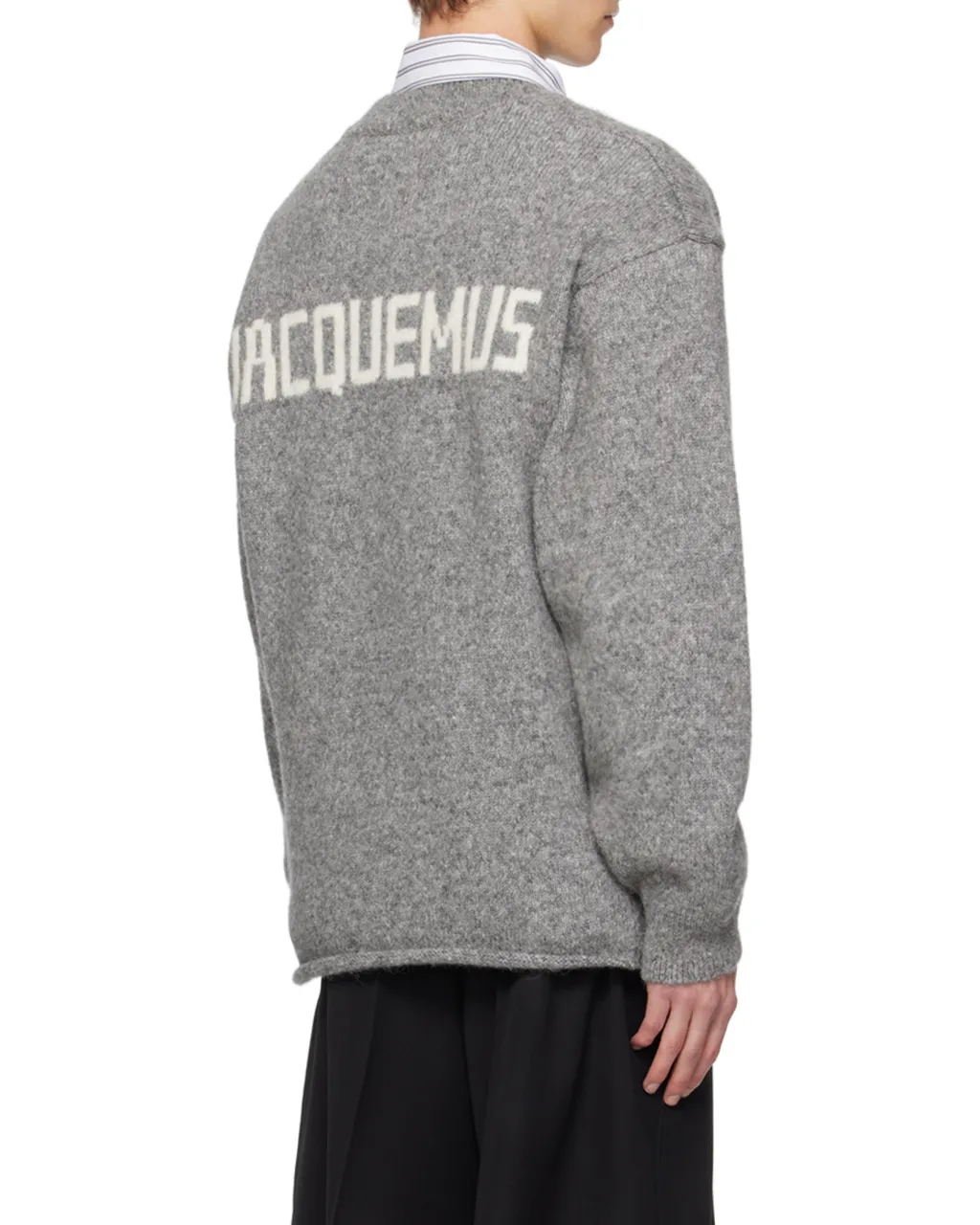 Logo Intarsia Knit Sweater