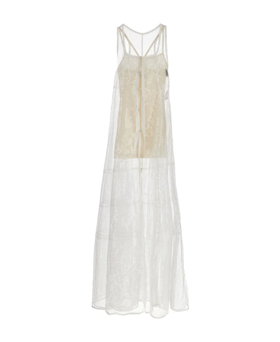 Wide-Necked Dress