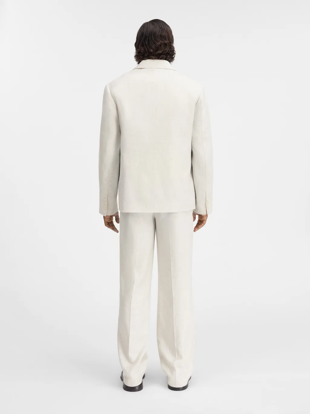 Buttoned Long-Sleeved Jacket