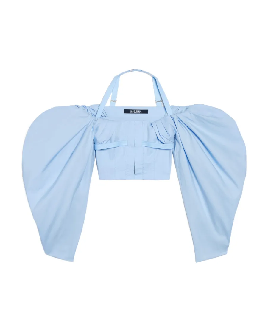 Bubble Sleeve Top
