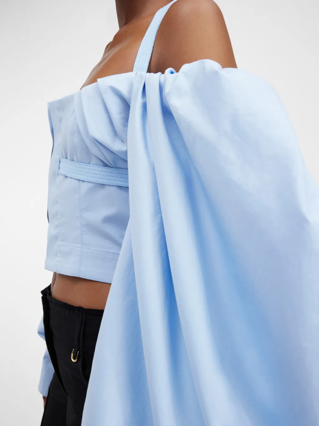 Bubble Sleeve Top