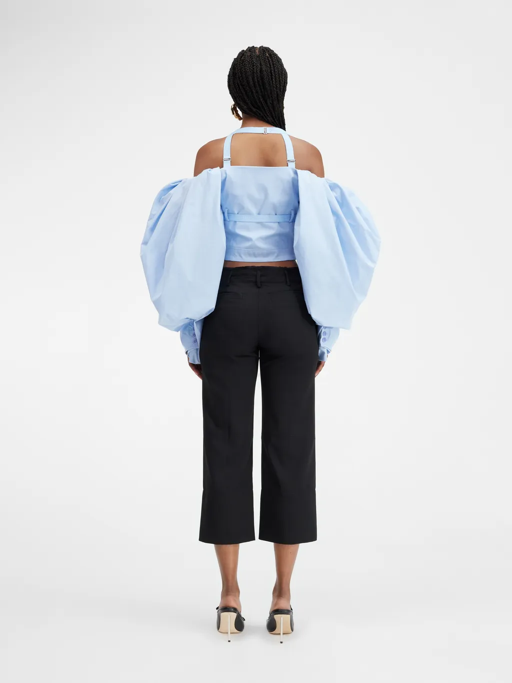 Bubble Sleeve Top
