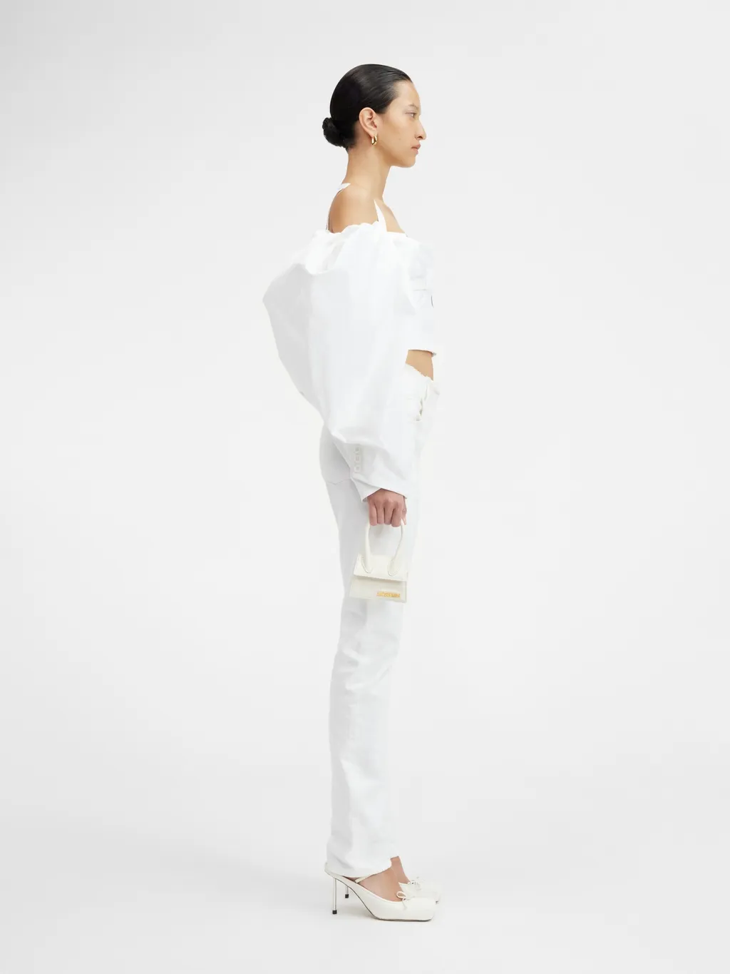 Belt Ring Denim Trousers