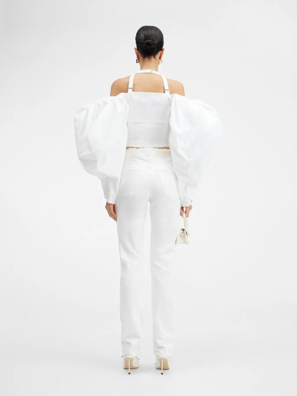 Belt Ring Denim Trousers