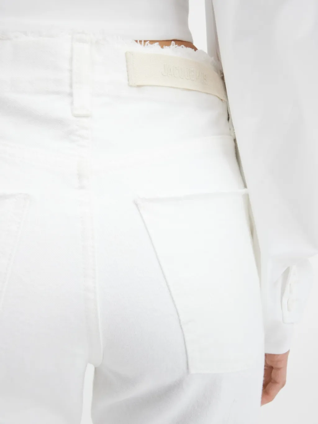 Belt Ring Denim Trousers