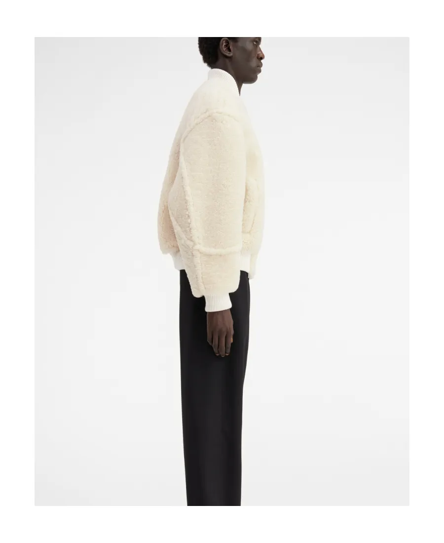 Le Blouson Pilou Shearling Bomber Jacket