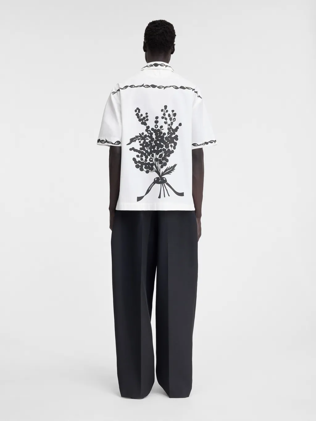 Curly Mimosa Bowling Shirt