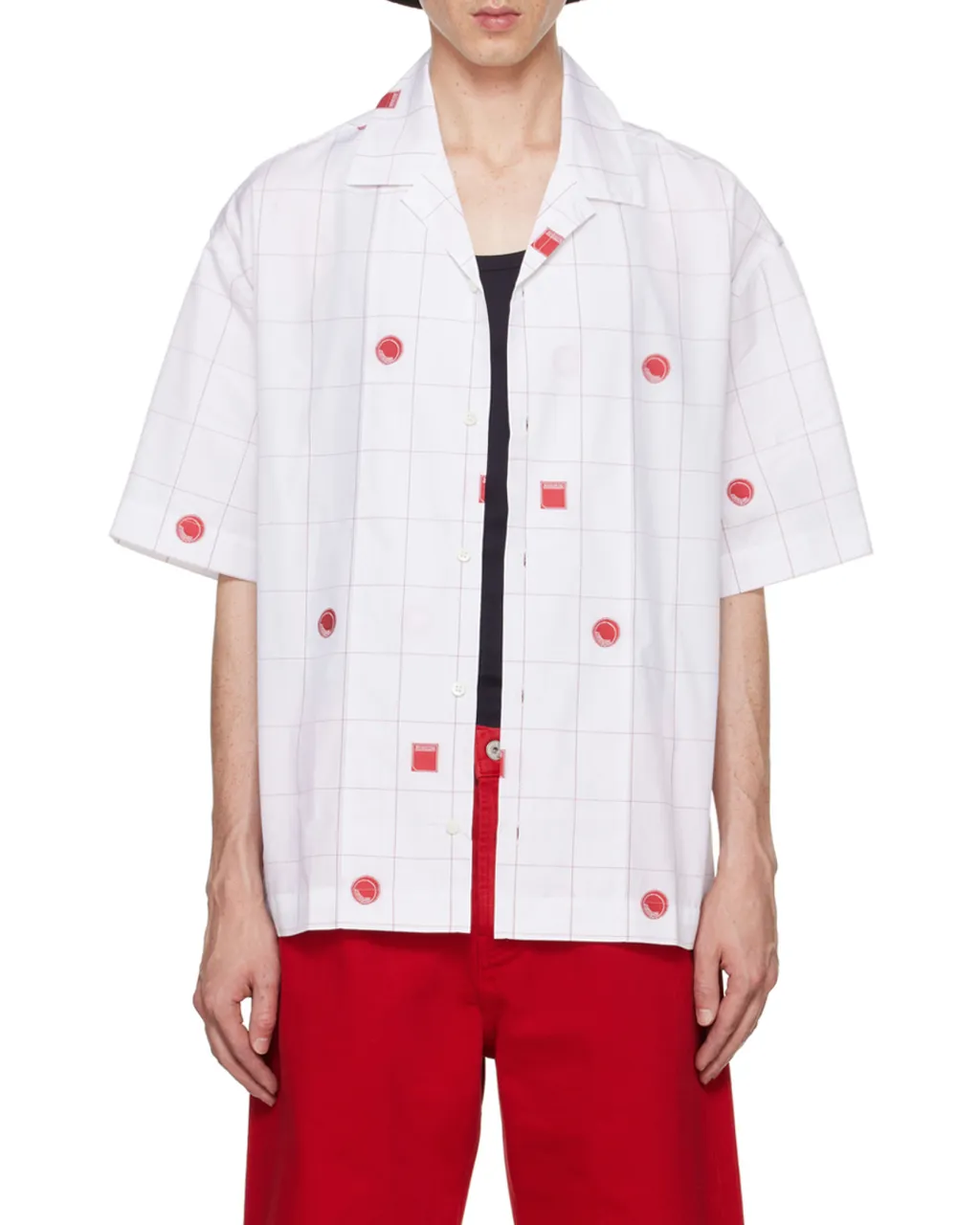 La Chemise Jean Laboratory Jacquard Bowling Shirt