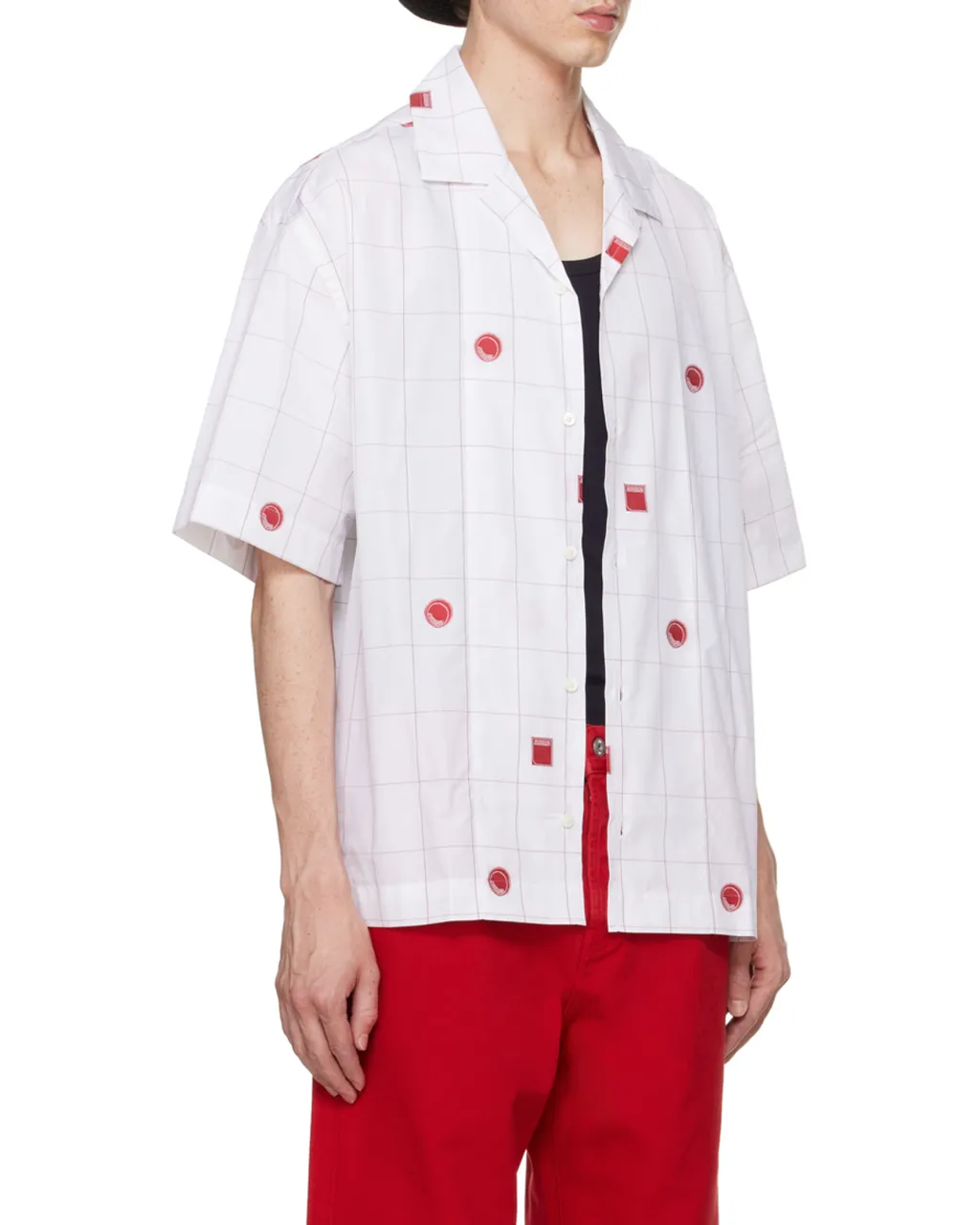 La Chemise Jean Laboratory Jacquard Bowling Shirt