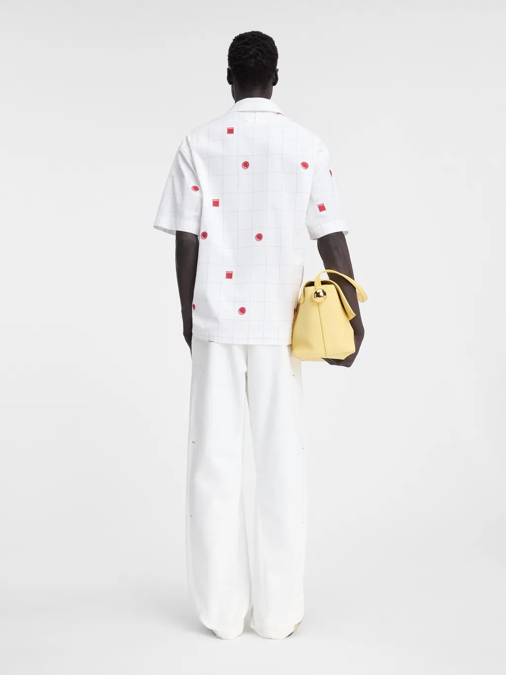 La Chemise Jean Laboratory Jacquard Bowling Shirt