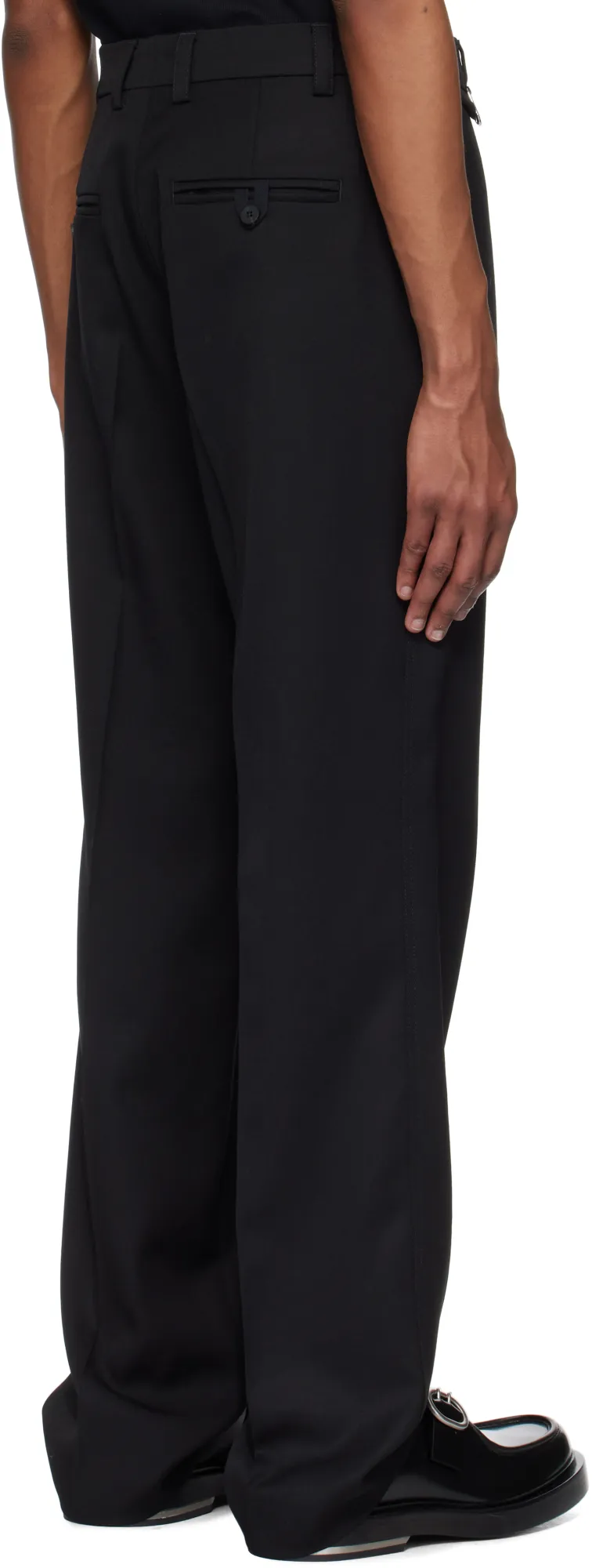 Le Pantalon Melo Mid Rise Tailored Trousers