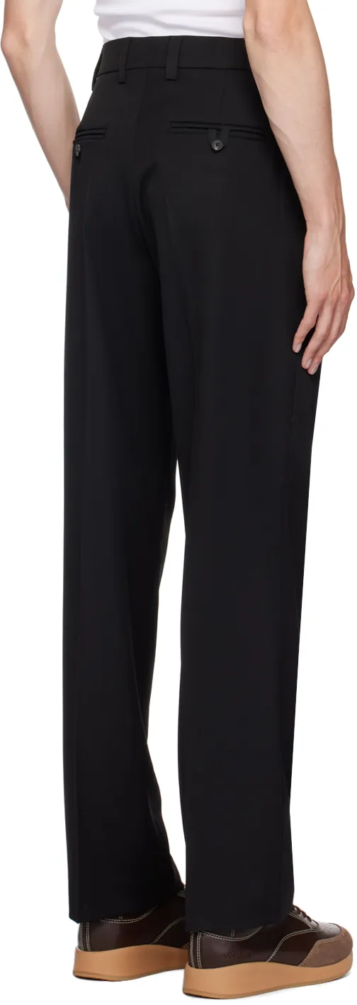 Le Pantalon Melo Mid Rise Tailored Trousers
