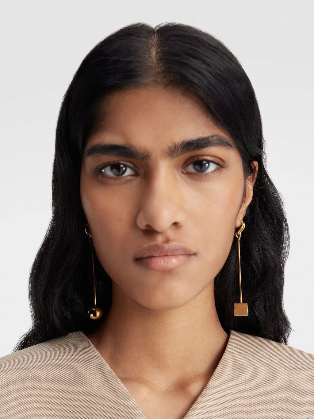Asymmetric Dangle Earrings