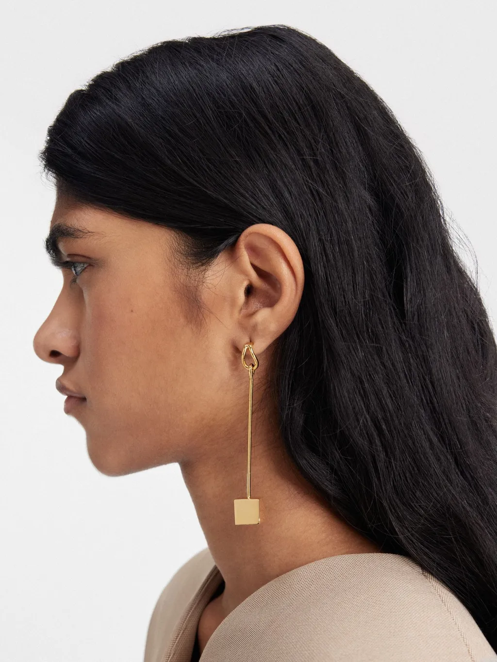 Asymmetric Dangle Earrings
