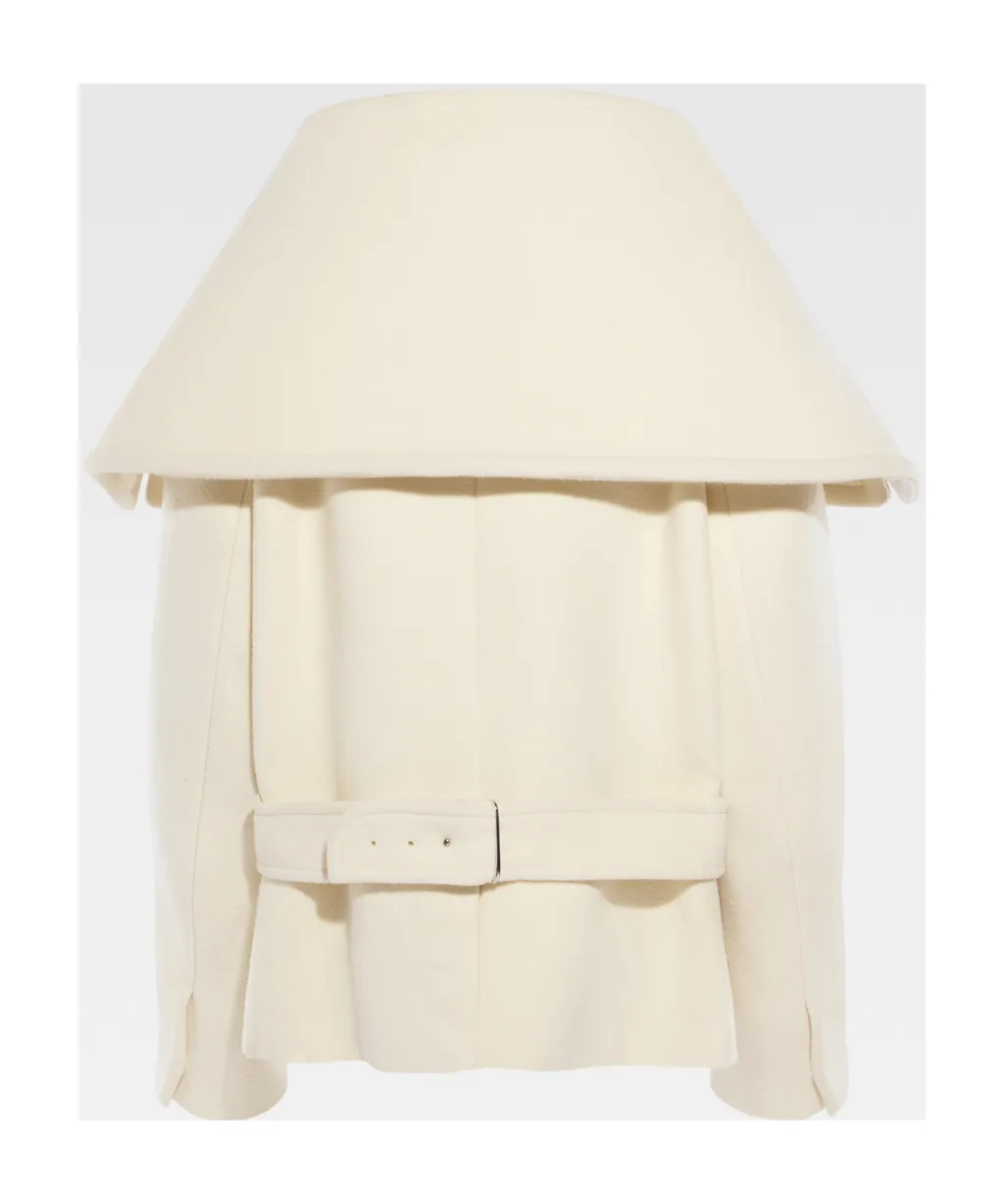 Le Caban Caruso Draped Collar Jacket