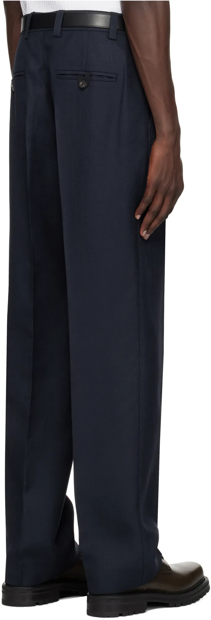 Straight-Leg Trousers