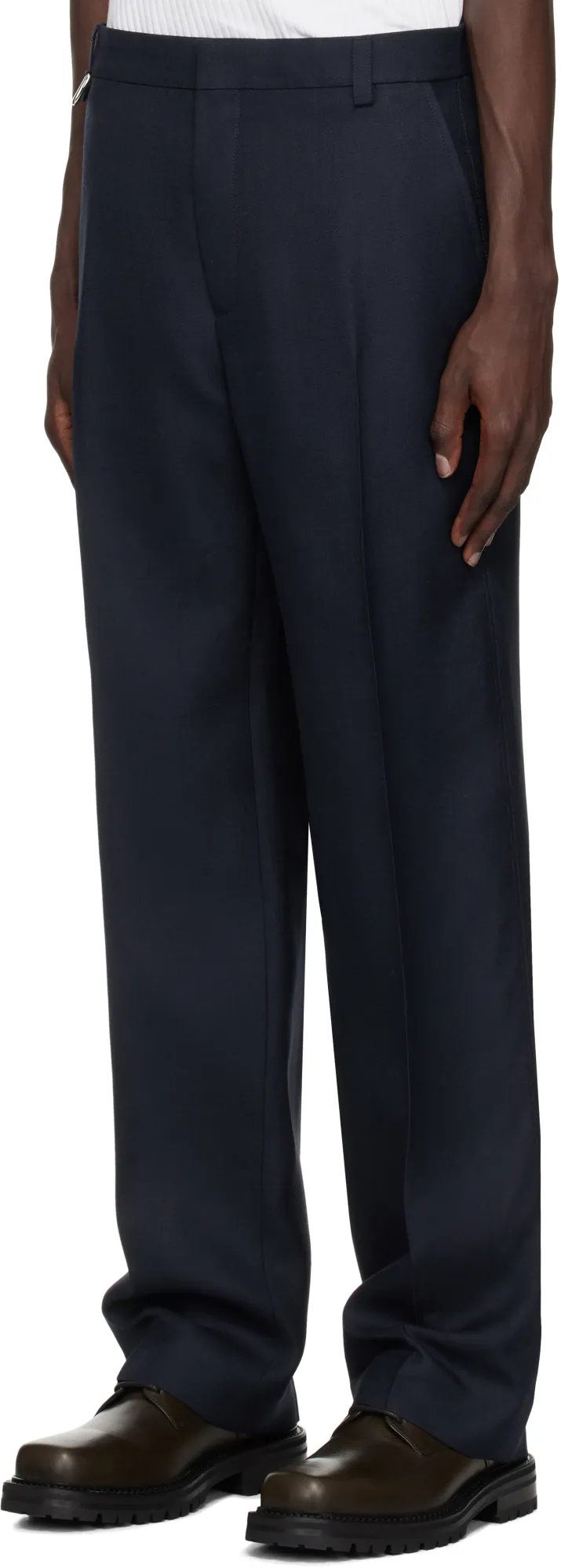 Straight-Leg Trousers
