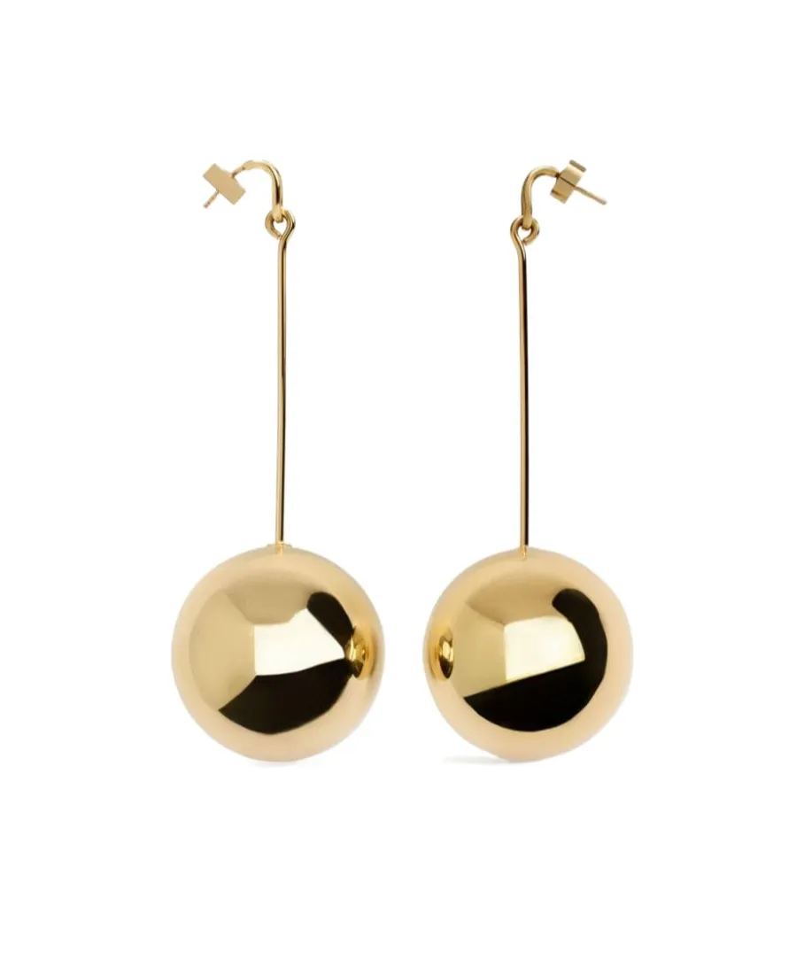 Les Grandes Boucles Nodo Sphere Charm Earrings