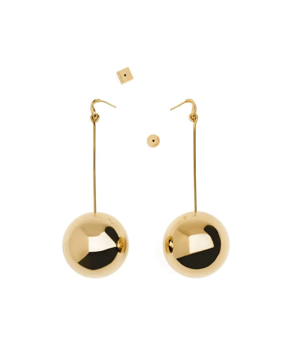 Les Grandes Boucles Nodo Sphere Charm Earrings