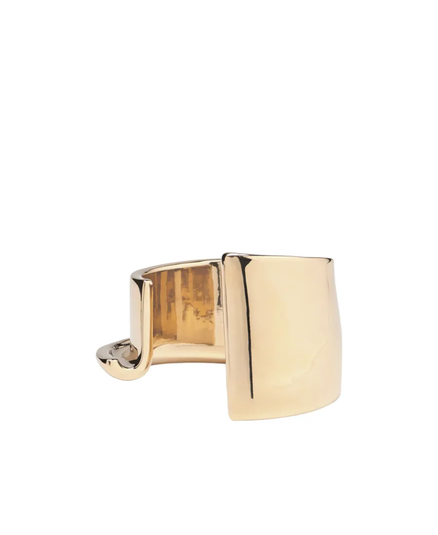J Sculpted Cuff Bracelet