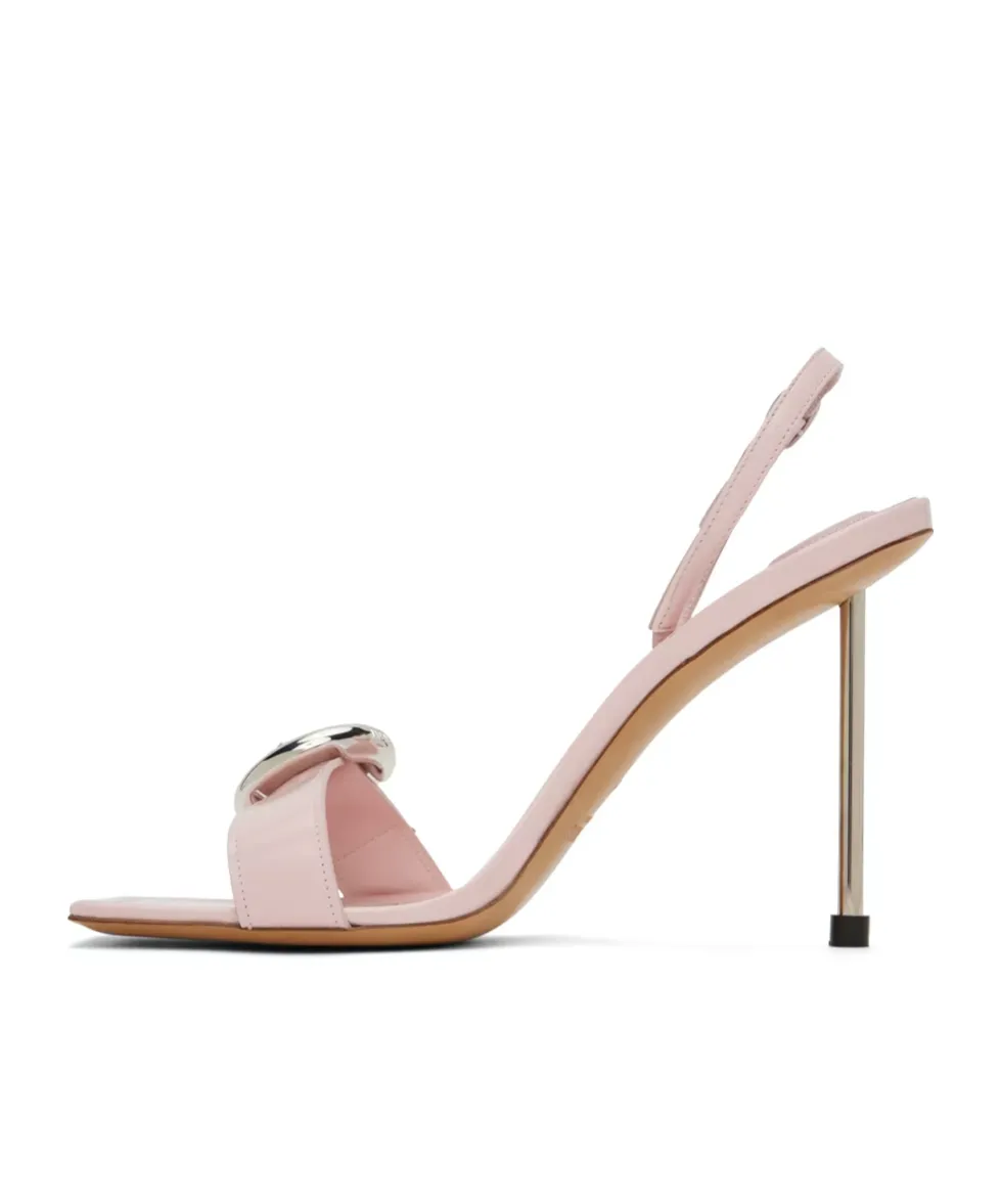 Open-Toed High-Heeled Sandals