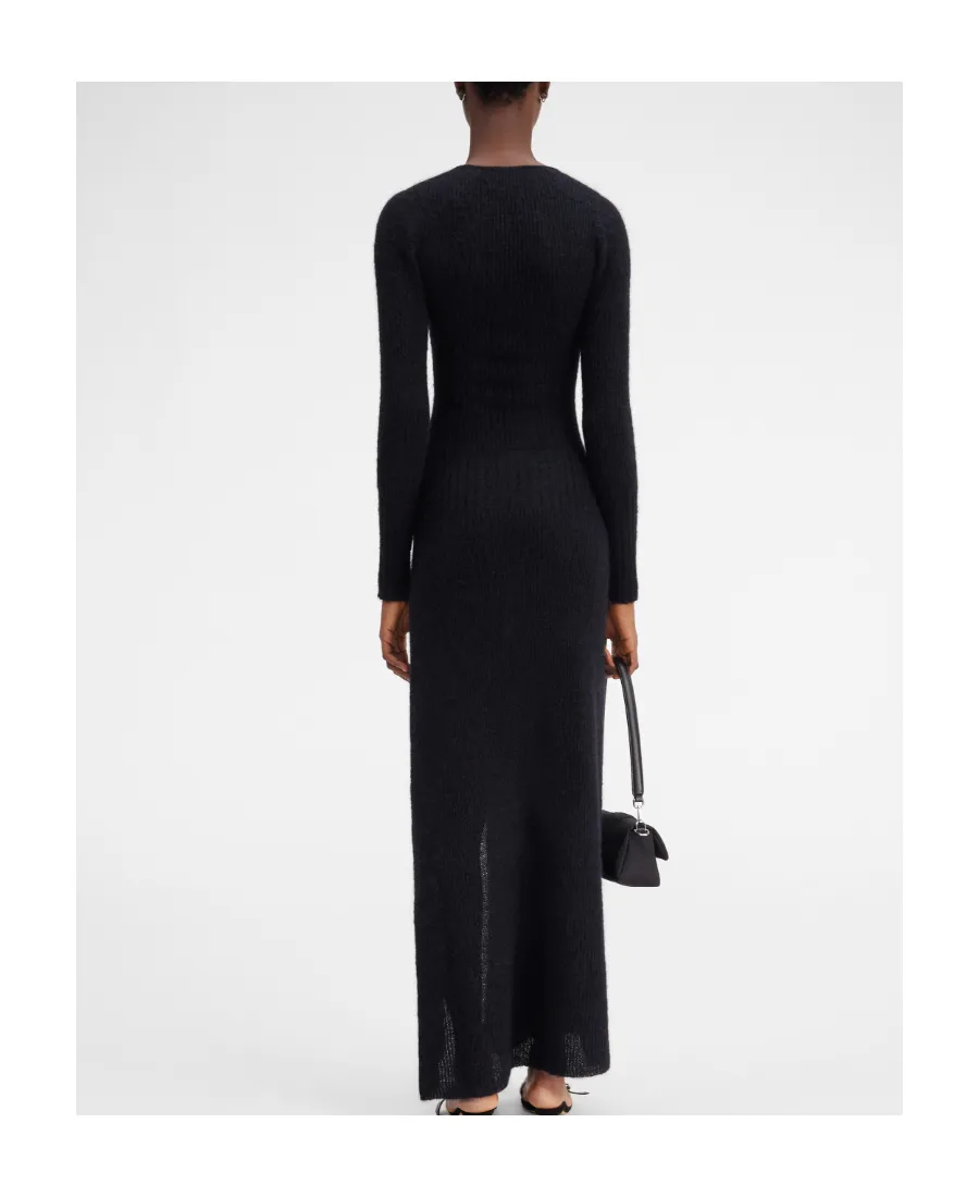 Slit Knitted Dress
