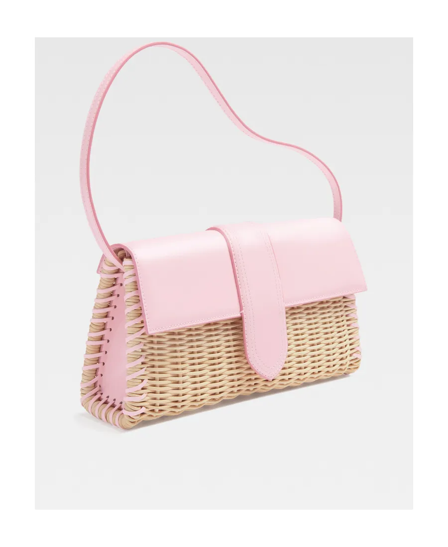 Le Bambino Long Osier Flap Bag