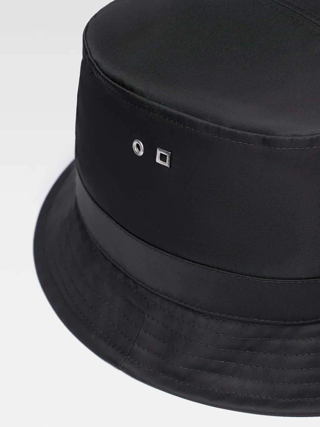 Logo Detailed Bucket Hat