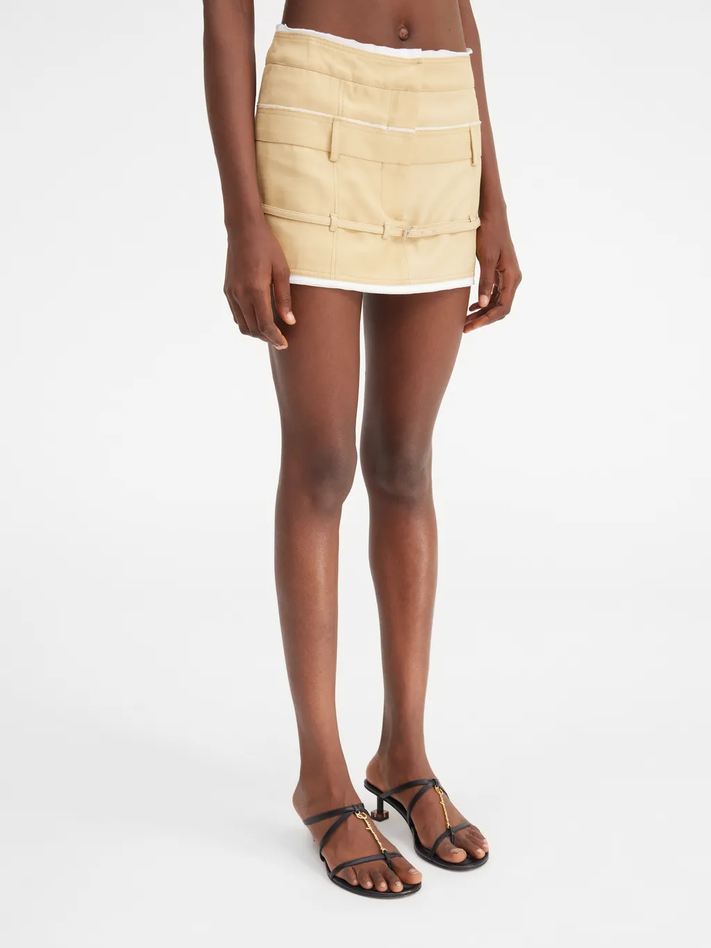 Caraco Low-Rise Mini Skirt