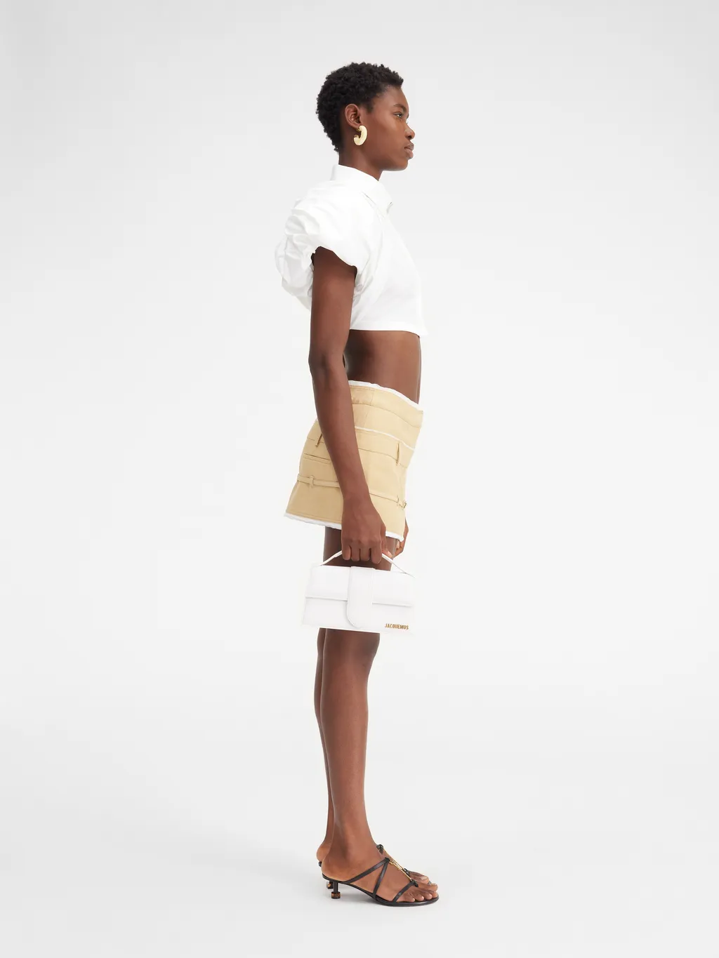 Caraco Low-Rise Mini Skirt