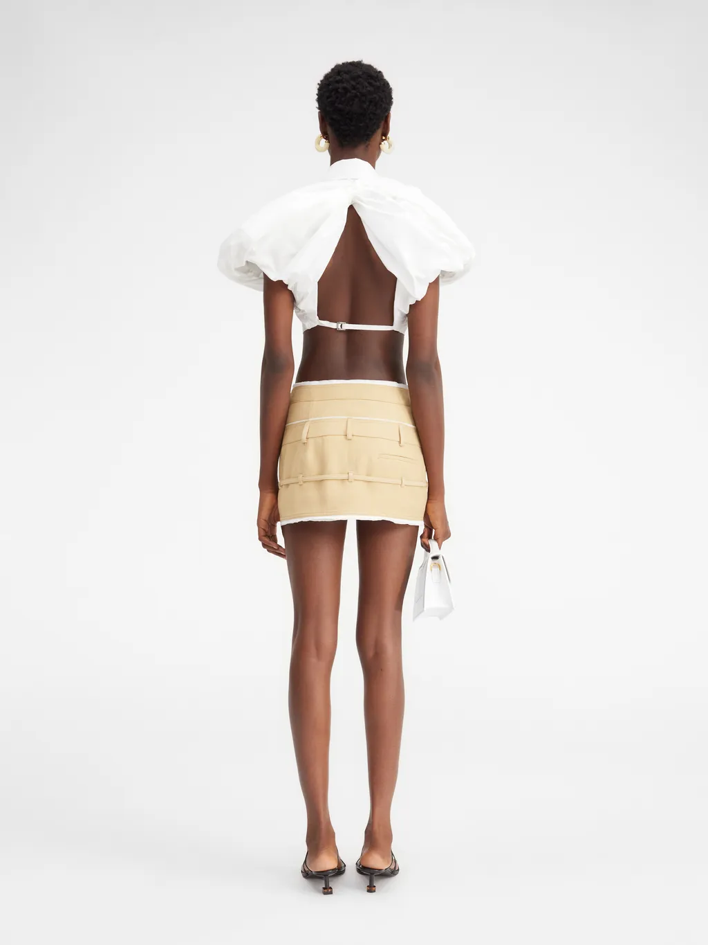 Caraco Low-Rise Mini Skirt