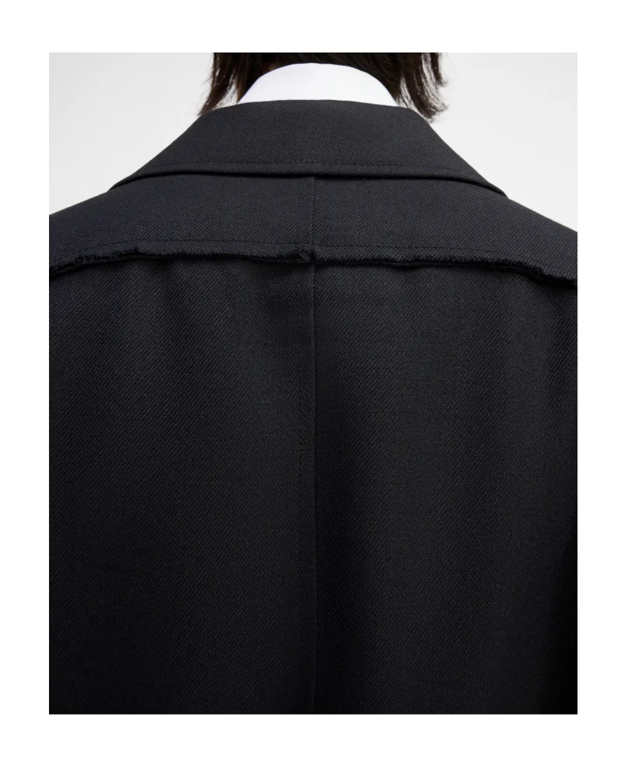 Single-Breasted Virgin Wool Blazer