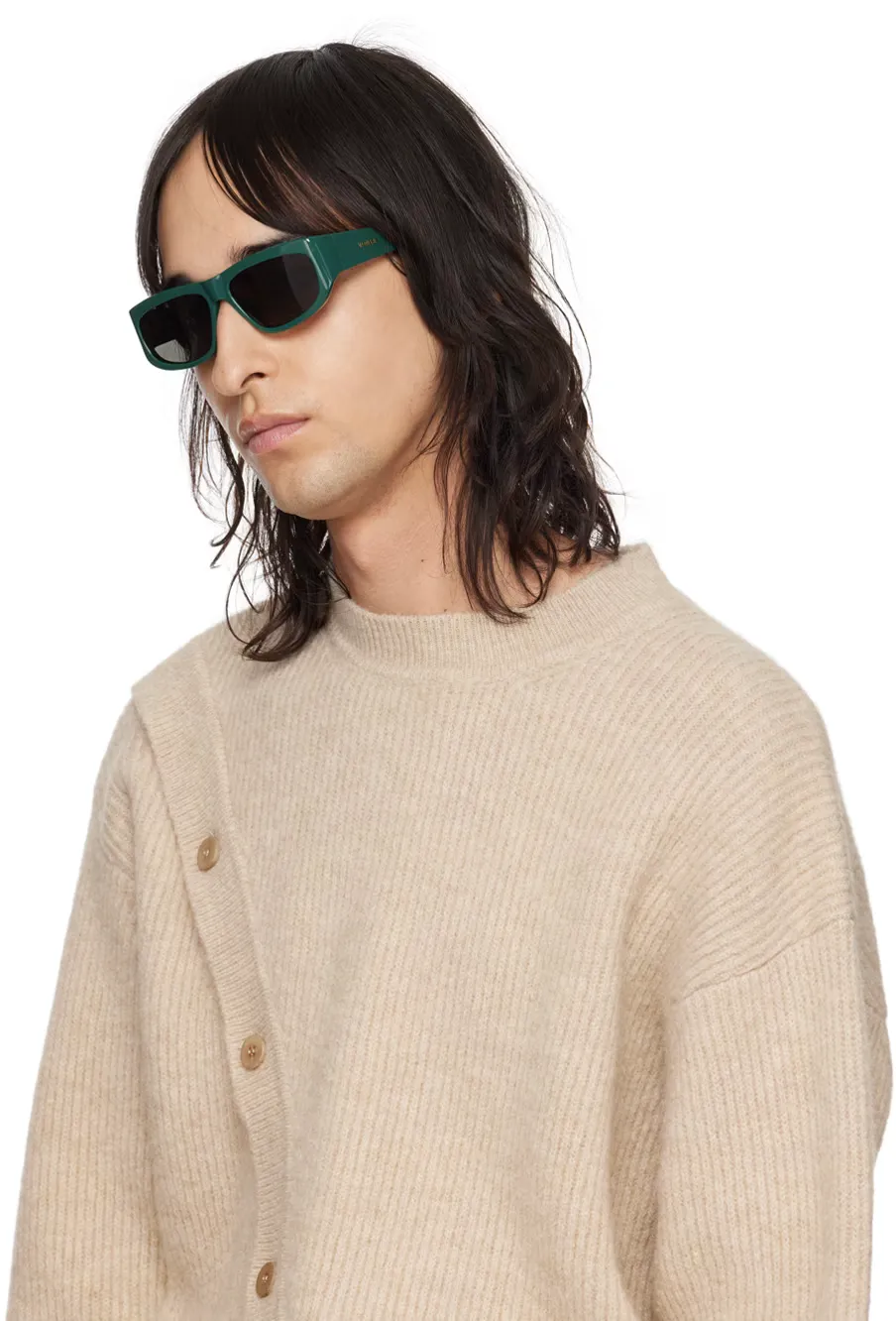 Rectangle-Frame Sunglasses