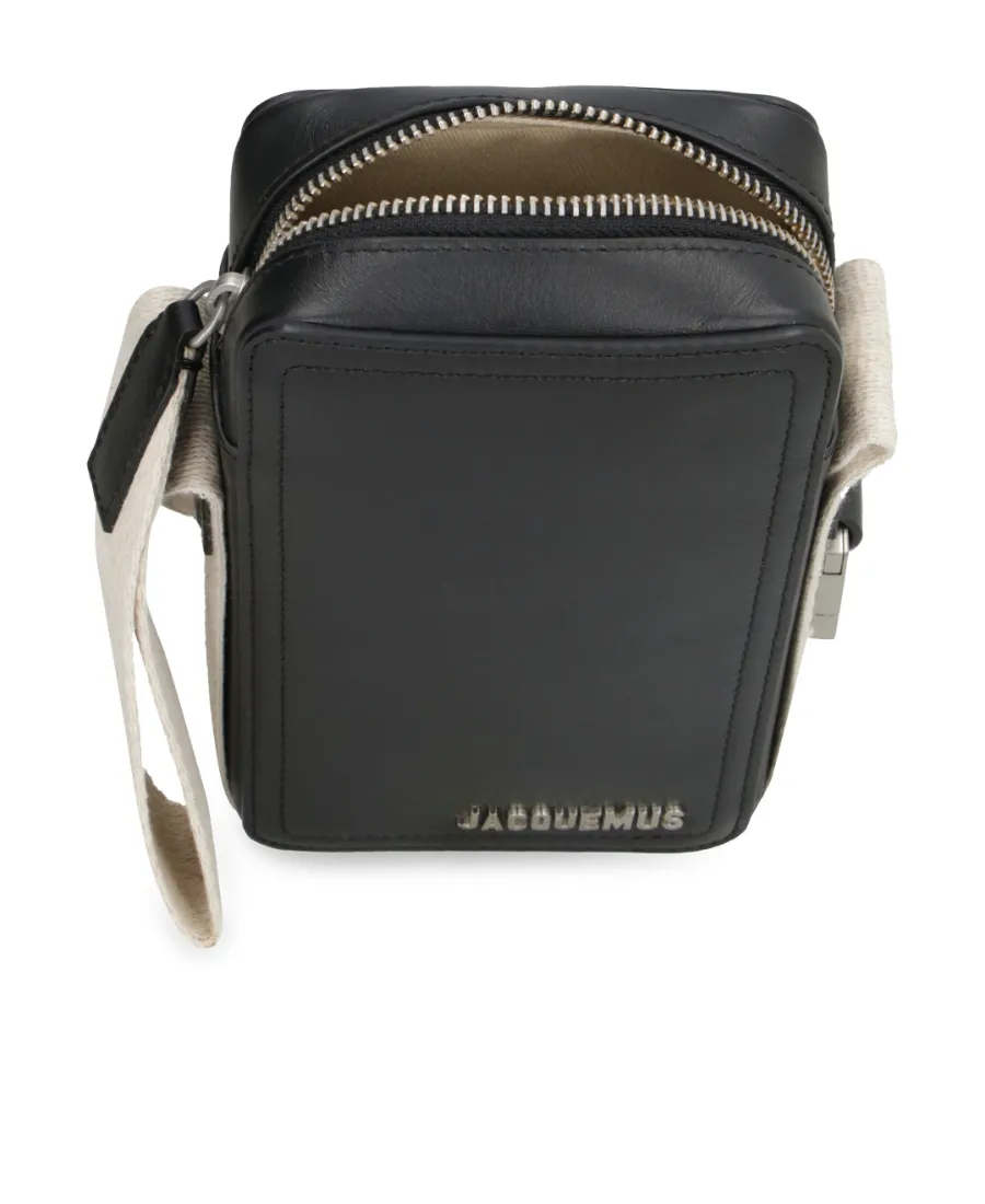 Le Cuerda Vertical Grosgrain Crossbody Bag