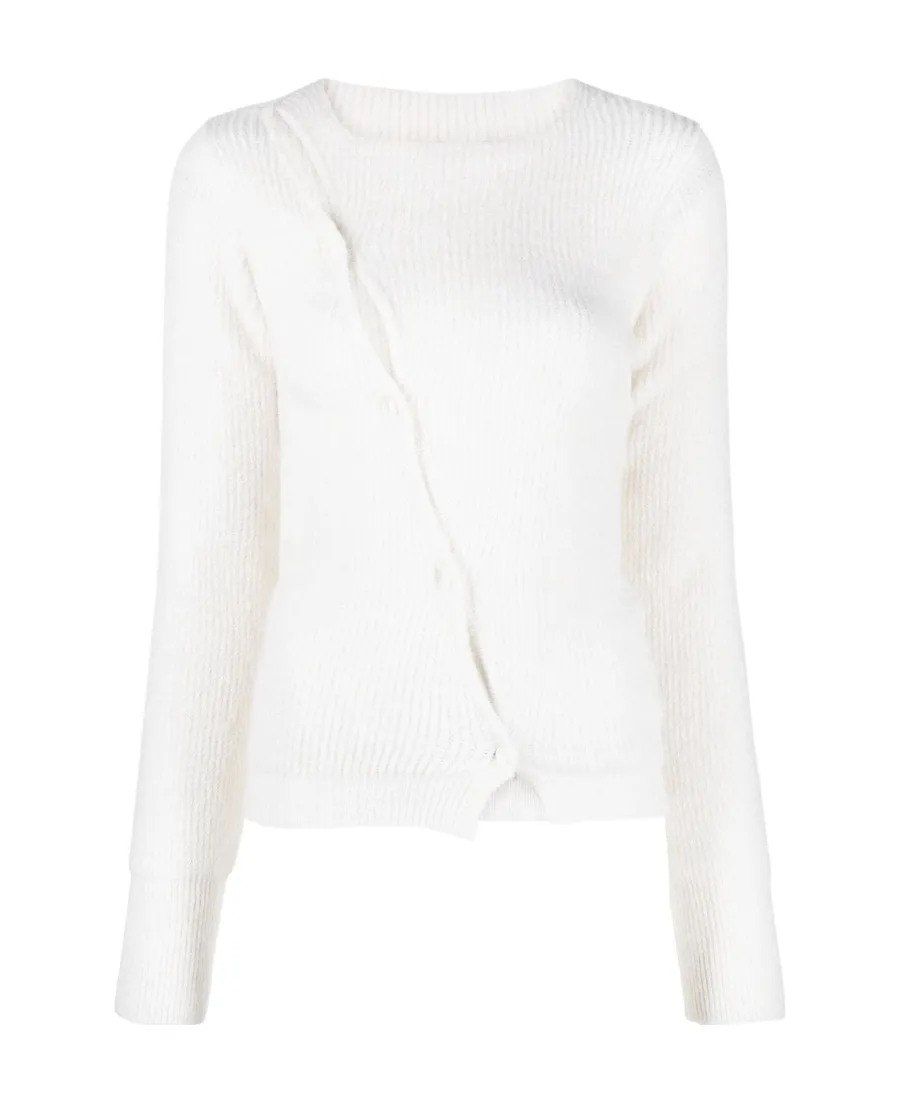 Long-Sleeved Knitted Sweater