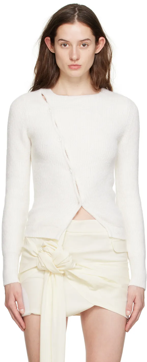 Long-Sleeved Knitted Sweater