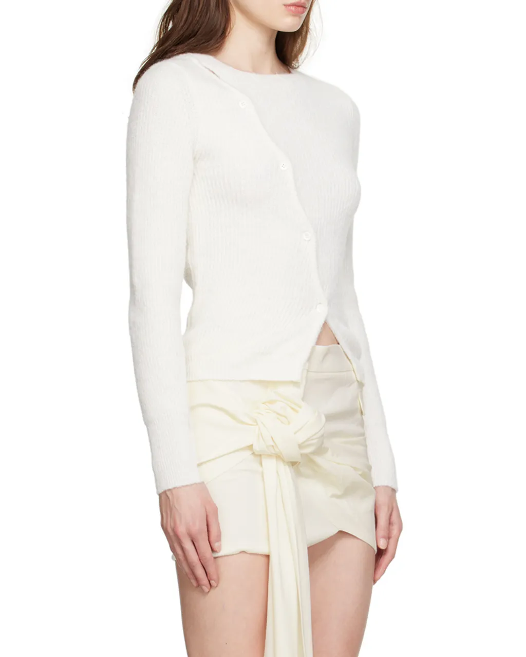 Long-Sleeved Knitted Sweater