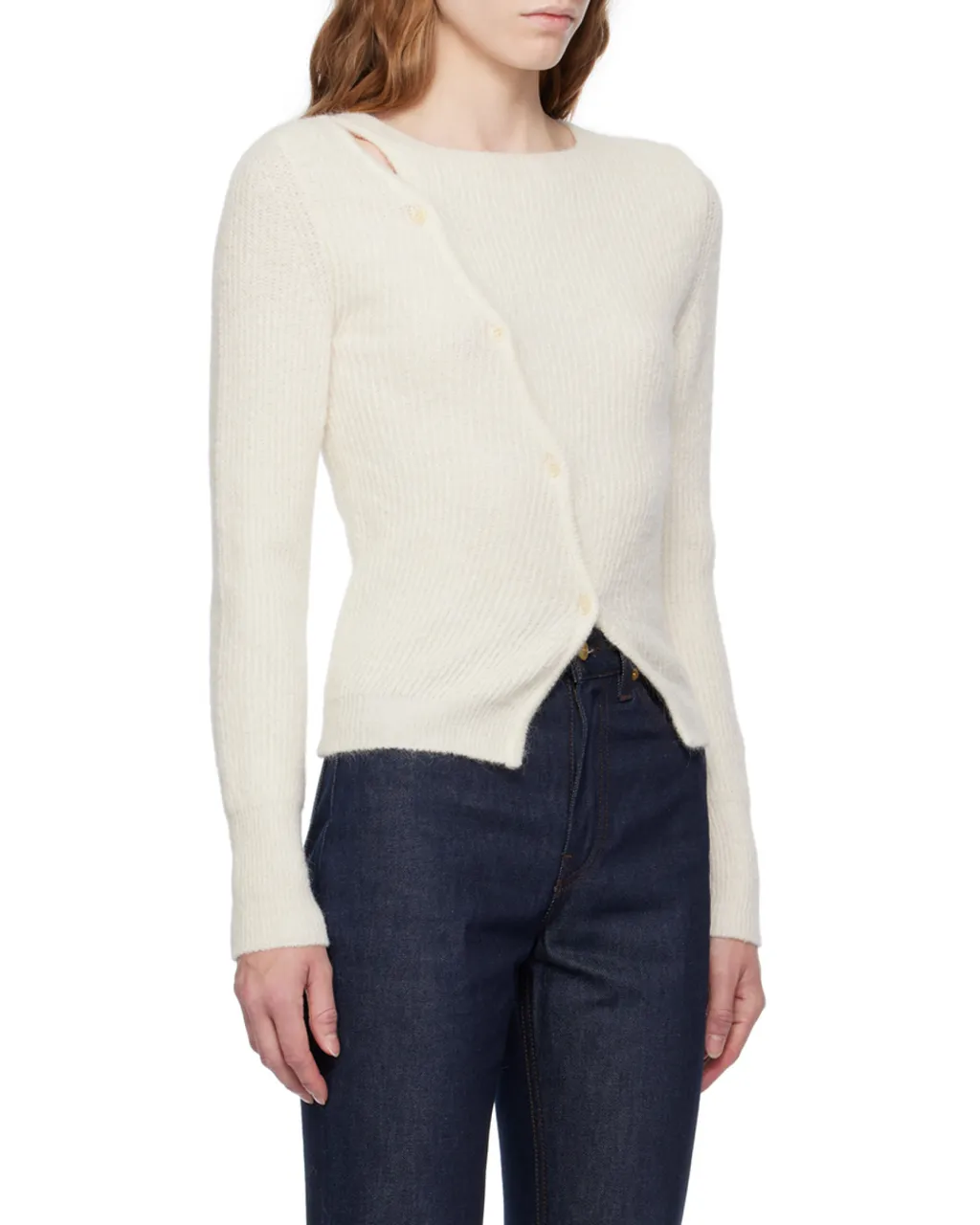 Long-Sleeved Knitted Sweater