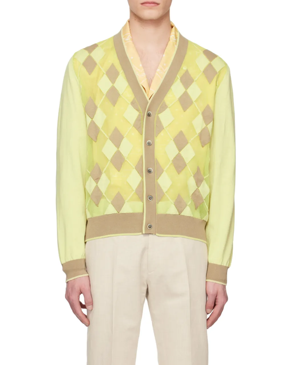 Le Raphia Long-Sleeved Cardigan