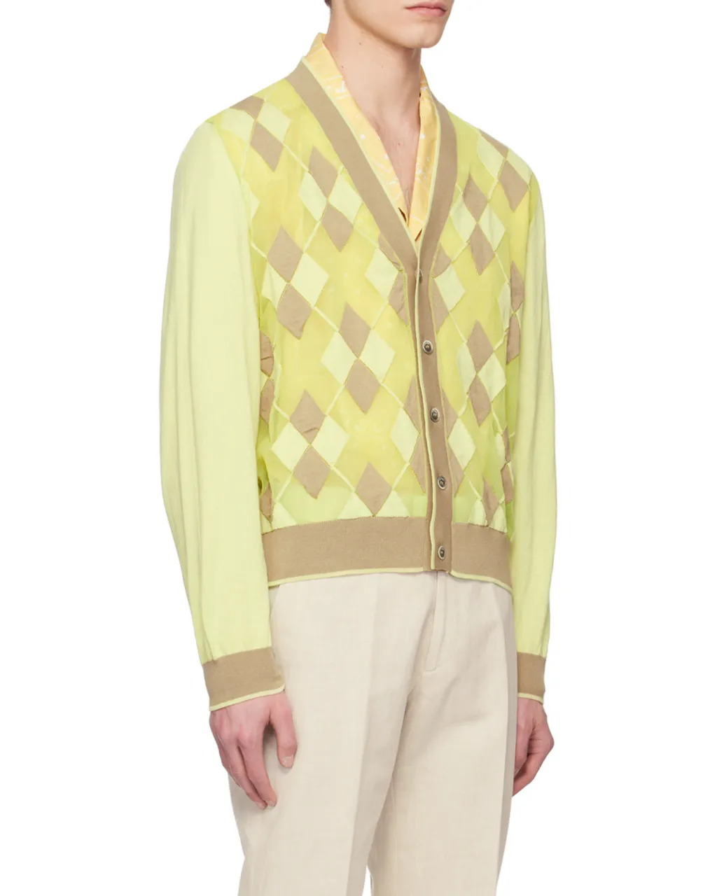 Le Raphia Long-Sleeved Cardigan