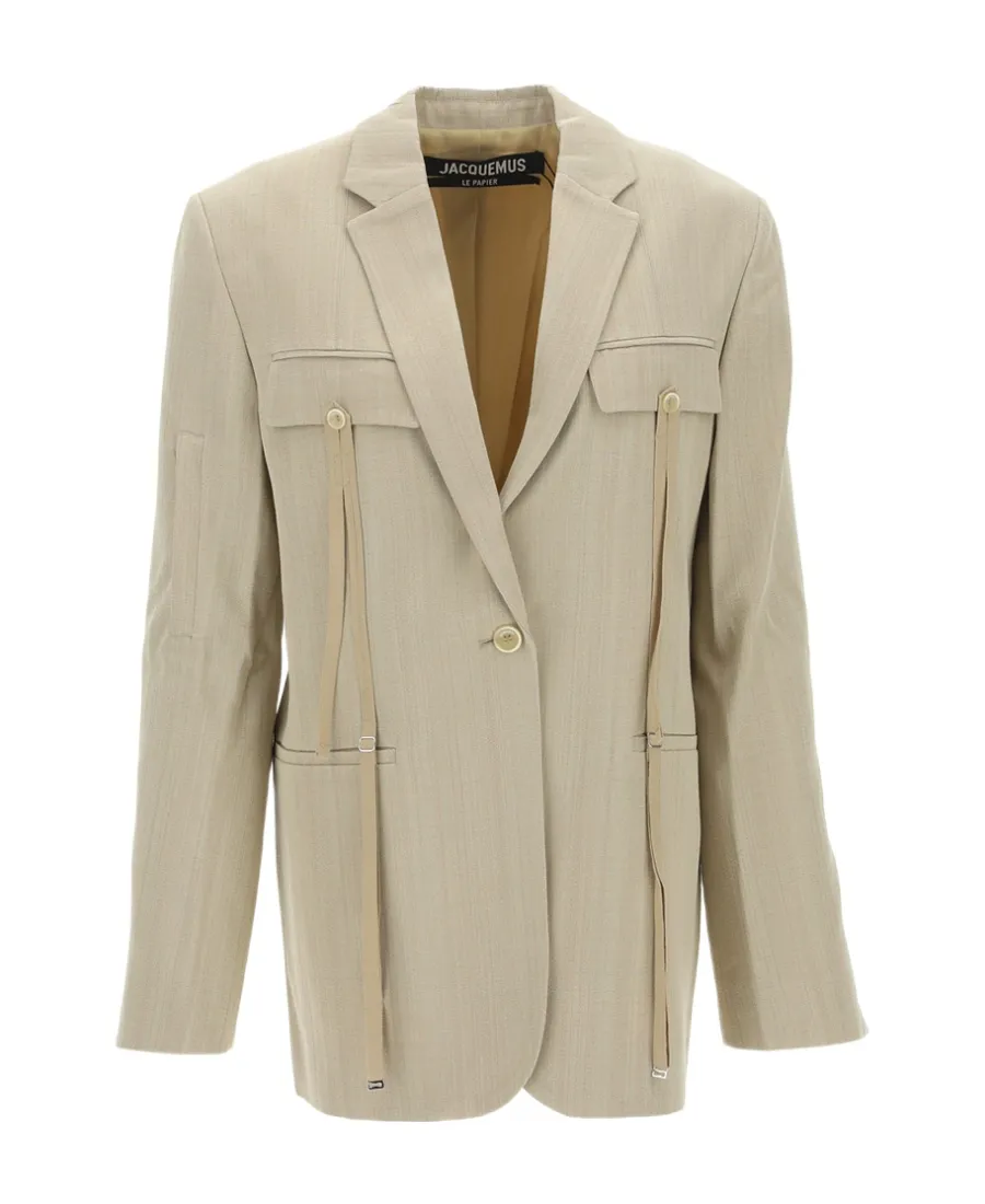 La Veste Astouin Bra Strap Blazer