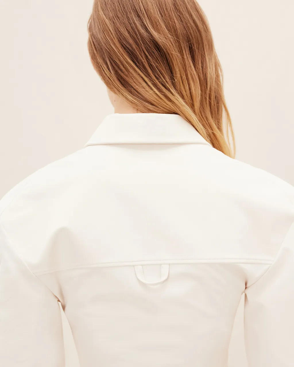 Camisa Draped Mini Shirt Dress